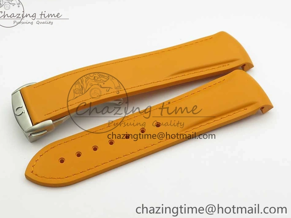 0128 Tailored Planet Ocean Professional Orange Bezel 45.5mm 1:1 VSF Best Edition on SS Bracelet A8500 Super Clone (2 Straps) 7950